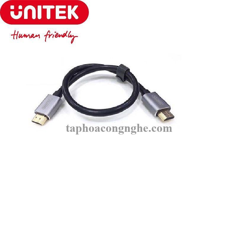 Unitek 28479 Y-C185LGY- 0.5M Màu Đen Cáp Hdmi 2.0 30028479